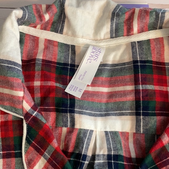 Stars above soft flannel PJ set - Picture 2 of 8